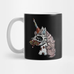 Zombie Unicorn Emoji Mug